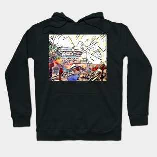 Kandinsky meets Cartagena, motif 3 Hoodie